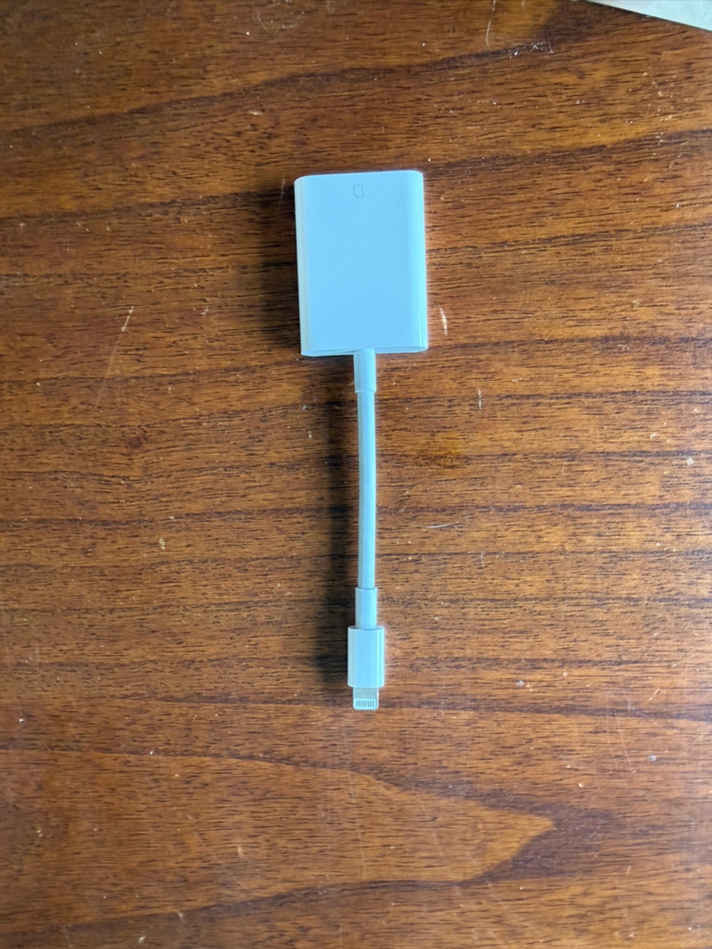 Apple Lightning to SD Card Camera Reader